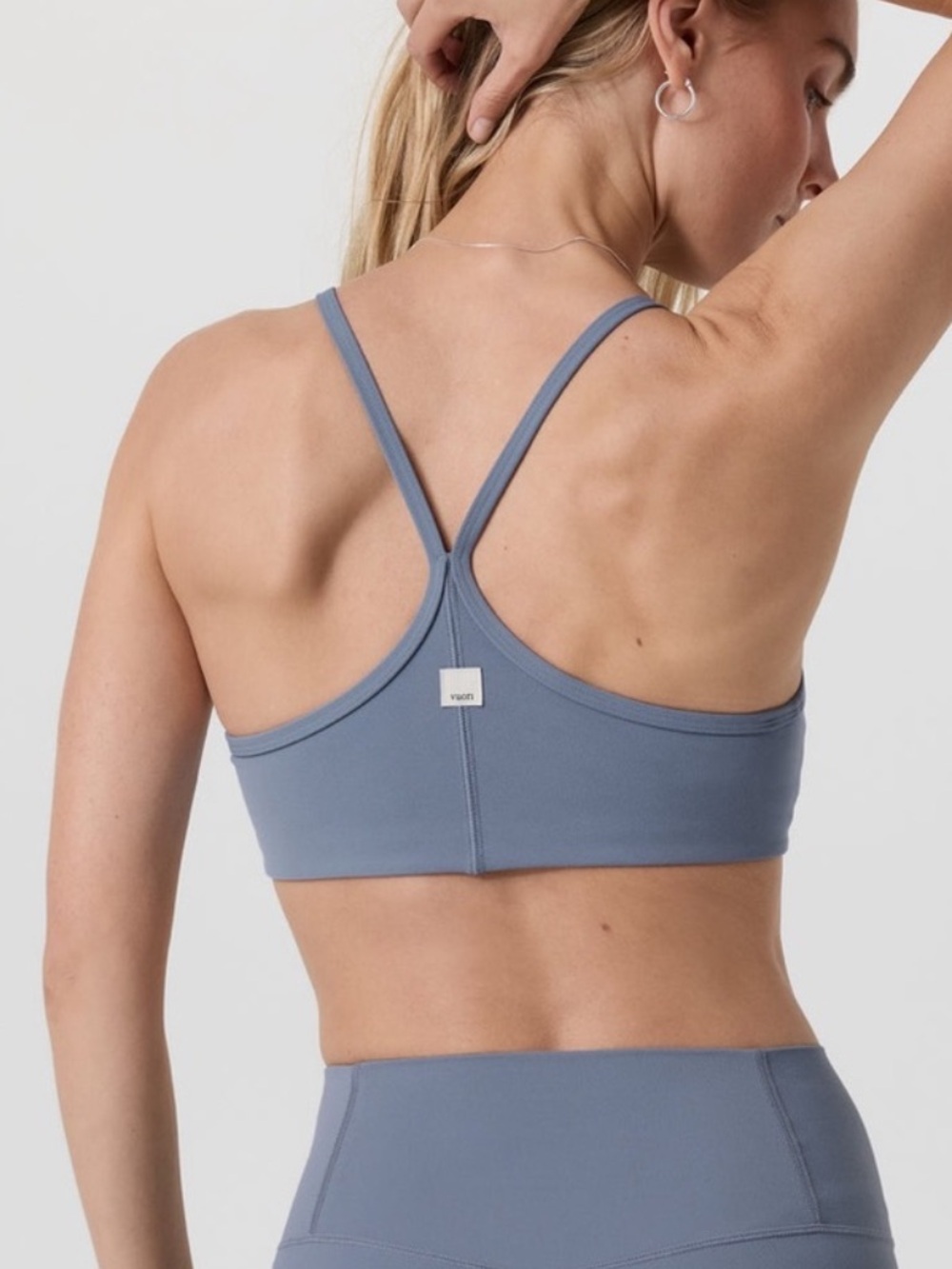 Vuori AllTheFeels™ Bra S Blue Grey color S